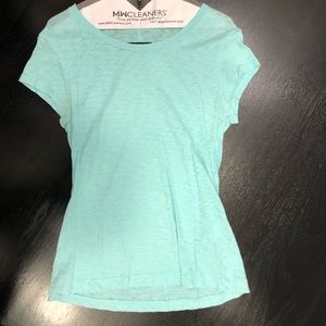 Rag and Bone turquoise t shirt